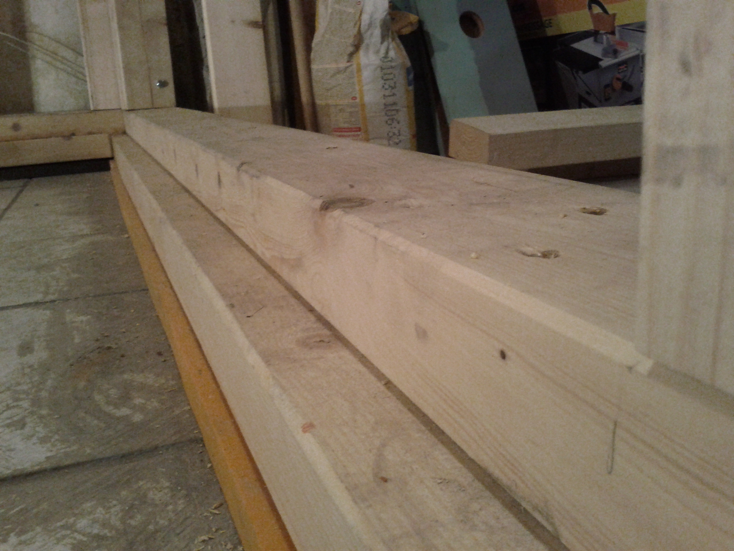 Abbildung 6.1.1.5: Lagerung der Wände auf Sylomer